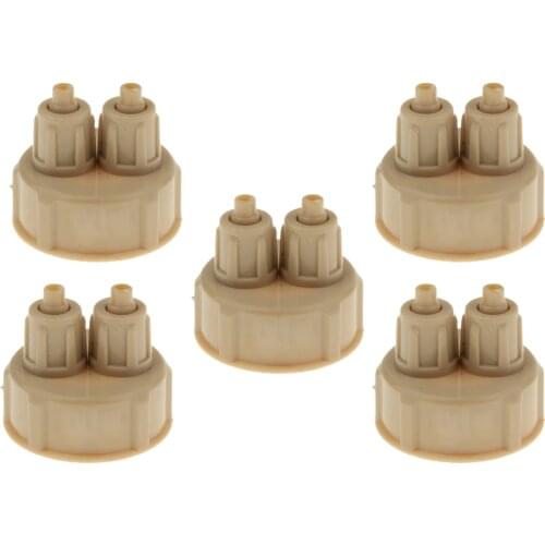 5x Aquarium Tank Supplies DIY Co2 Diffuser System Generator Bottle Cap