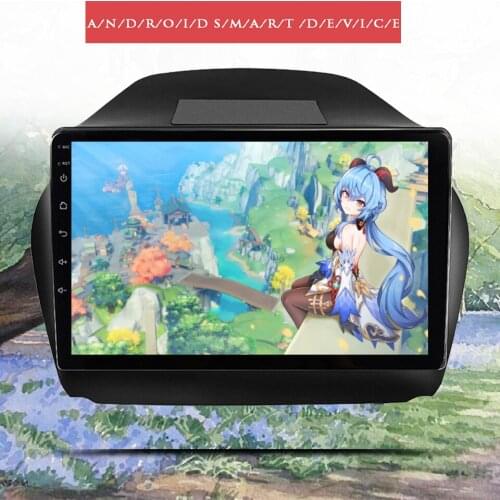 8Core Android 10.0 6G RAM Car radio music video dvd headunit gps navi For Hyundai IX35 TUCSON 2009 2012 2015 with 4G rds swc aux