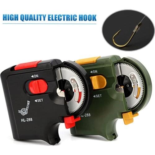 Automatic Fishing Hook Line Tier Quick Tie Machine Tying Knot Lure Fishing Tackle Device Fishhooks Line Tier