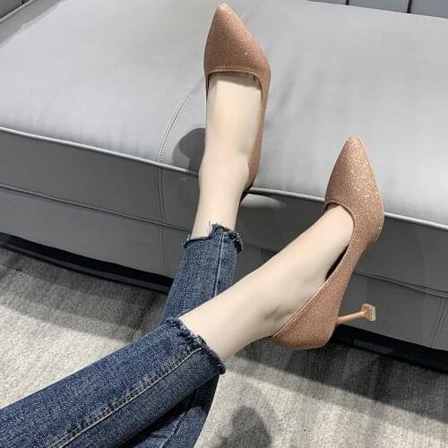 Women Sexy Thin High Heels Pointed Patent Leather Sandals Casual Comfortable Office Shoes Fashion Dress Party High Heel Sandals