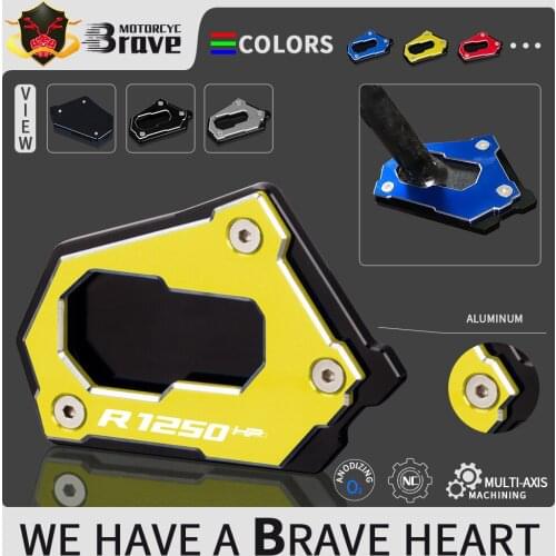 For BMW R1250 GS R 1250 GS R 1250GS HP 2018 2019 2020 2021 Motorcycle Kickstand Side Stand Enlarge Extension R1250HP HP