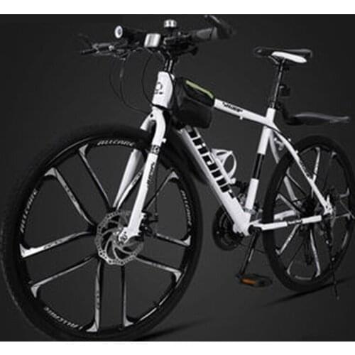 Off-Road Mountain Bike Male And Female Adult 21/24/27/30 Speed 26 Inch With Dual Disc Brakes