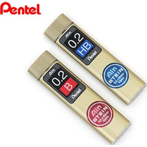 Pentel C272 Stein 0.2mm Enhanced Silica Pencil Lead Refills HB, B, 2B For Mechanical Pencils