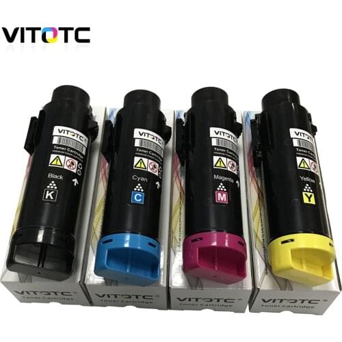 4Pcs Colored Toner Cartridges Compatible for Xerox Phaser 6510 WorkCentre 6515 n dn dni Extra Capacity