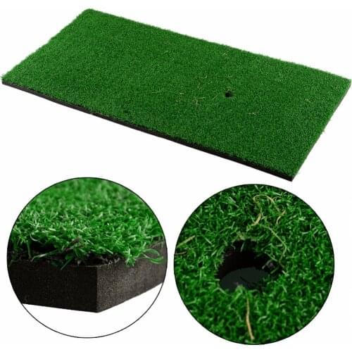 Golf Mat 60x30cm 12"x24" Backyard Residential Training Hitting Pad Practice Rubber Tee Holder Drop Shipping