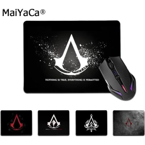 MaiYaCa Top Quality Assassin Customized laptop Gaming mouse pad Top Selling Wholesale Gaming Pad mouse