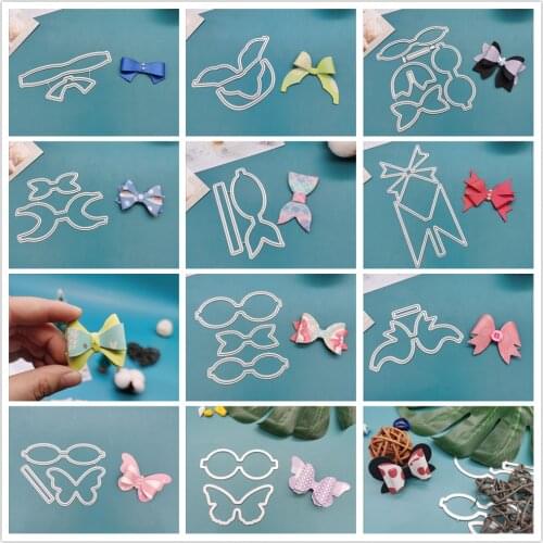 Bow Tie Bows DIES Scrapbooking Metal Cutting Dies New Craft Stamps Die Cut Embossing Card Making Stencil Frame