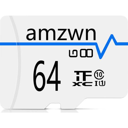 Mini High Speed white and blue MicroSD 32GB/64GB/128GB/256GB/512GB Class 10 U1 TF Memory Card For Phone Camera