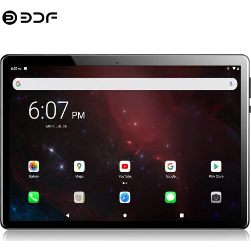 10.1 Inch Tablets 4GB RAM 64GB ROM Octa Core Android 10.0 Google Play 4G Phablet 10 Inch Glass Panel Tablet PC Dual SIM Card GPS