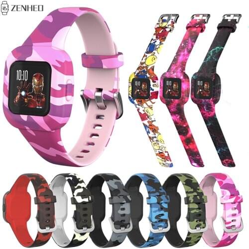 Watch Strap For Garmin Fit JR3 Wristband Bracelet Replacement Watchband For GarminFit JR3 Children Watch Band Accessories