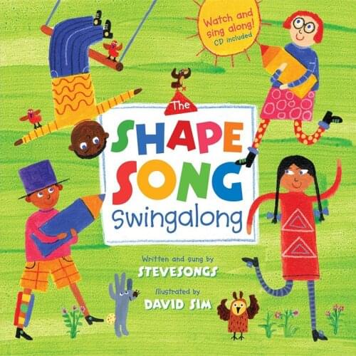 The Shape Song Swingalong By SteveSongs Educational English Picture Book Learning Card Story Book For Baby Kids Children Gifts
