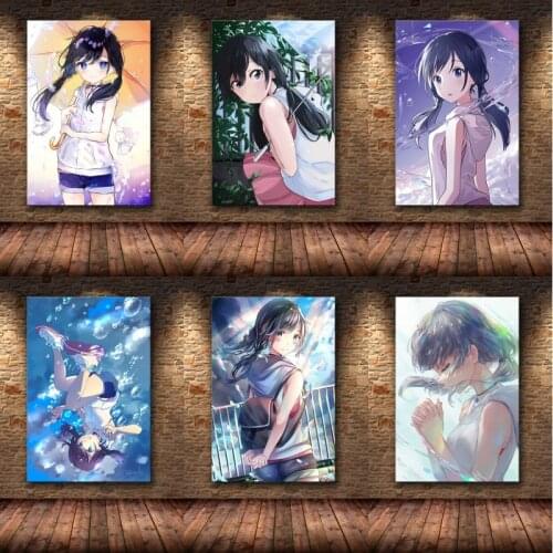 Spend the customs with you Japanese anime manga wall HD canvas print poster home decoration gift animation secret lesson