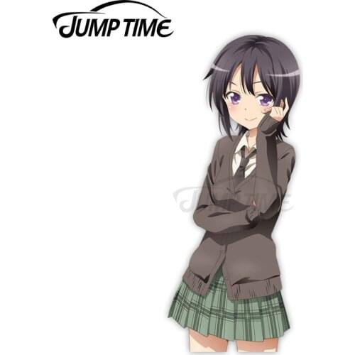 Jump Time Boku wa Tomodachi ga Sukunai Mikazuki Yozora 5.7 Anime Sexy Girl Vinyl Decal Waifu Car sticker