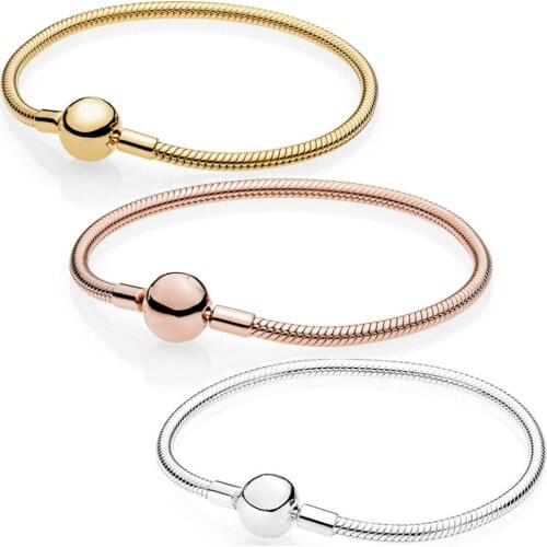 Kakany Original 100% 925 Sterling Silver High Quality 1:1 Elegant Fashion Bracelet Holiday Gift Fashion Lady Fashion Jewelry