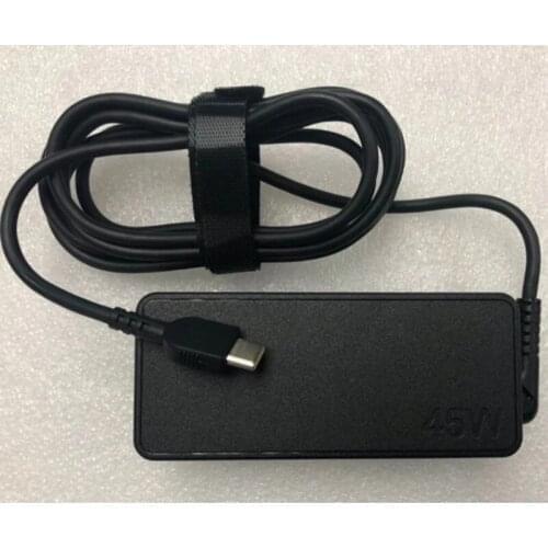 45W, 20/15/9/5V, 3P W/ CORD FRU 00HM665 AC Power Adapter For Lenovo T480s New Replacement