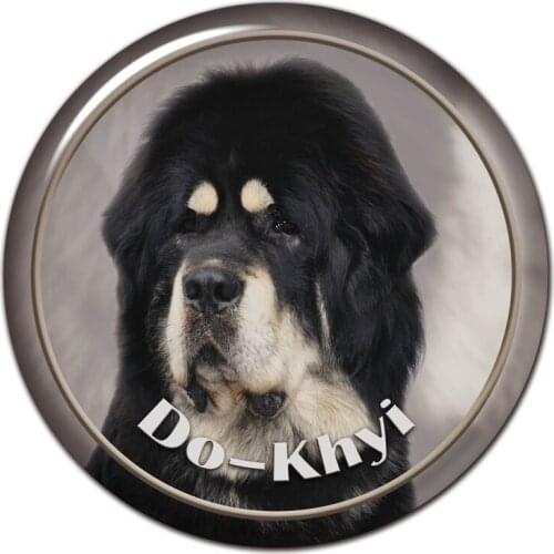 A0640# 13cm/17cm Removable Decal Tibetan Mastiff Do Khyi Car Sticker Waterproof Accessories on Bumper Rear Window Laptop