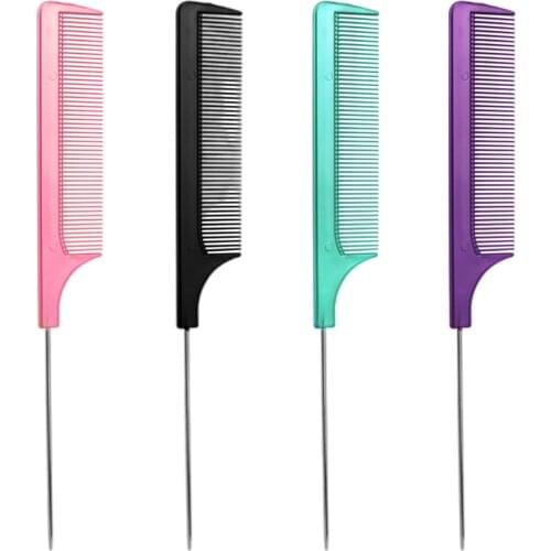 Anti-Static Heat Resistant Comb Durable Combs Back Combing for Women Hair Styling Adding Volume Hair Salon