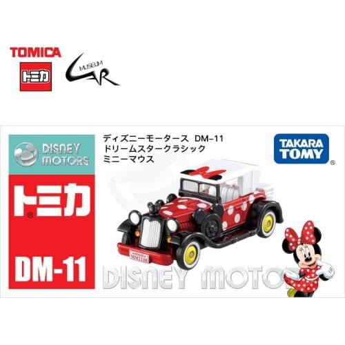 TAKARA TOMY TOMICA Vehicles Allloy Car Models Girls Gift Toy Disneys Motors Minnie
