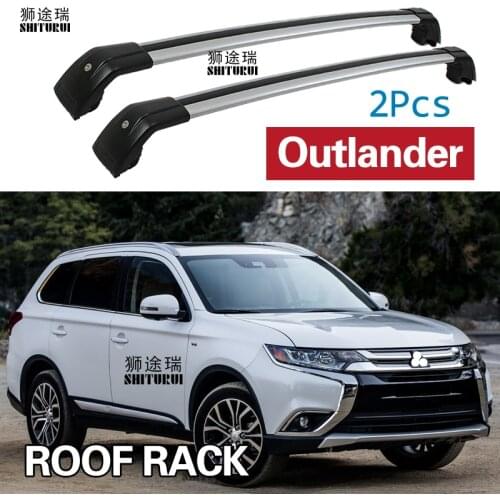 2 Pcs Roof Bars for Mitsubishi Outlander /PHEV SUV 2012-2020 Aluminum Alloy Side Bars Cross Rails Roof Rack Luggage Carrier