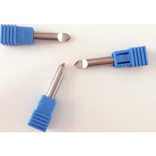 Free shipping carbide engraving cutter 85 degree dimpling cutter flat aiguille for vertical key cutting machine(three pcs/lot)
