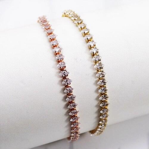 C.YIP KAN Bracelets With Diamonds