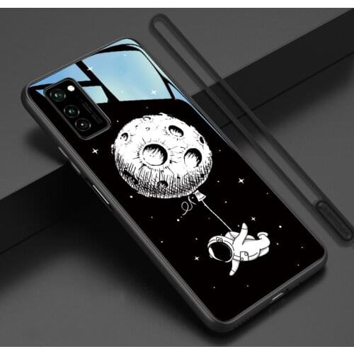 Phone Cases for Huawei Honor V30 V30 Pro 5G cases Tempered glass men glossy shockproof phone Cover for Honor v30 pro 5g