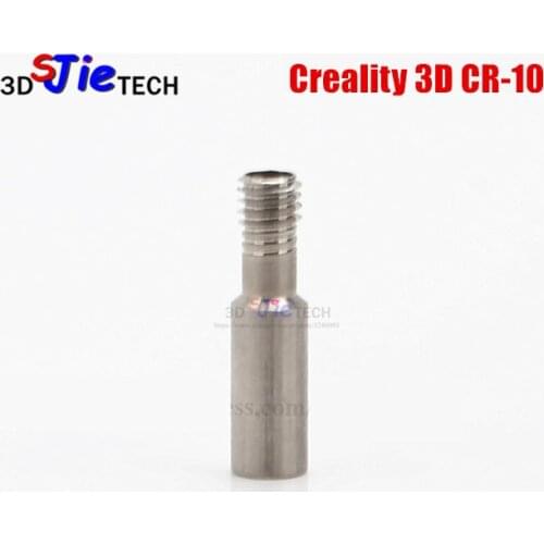 Creality 3D CR-10 ender-3 Special Throat Bowden ptfe Tube Long Thread For 1.75 mm Filament 3D Printers Parts Full Metal Part