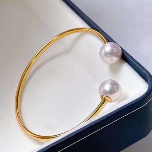 Bangle Findings Fashion Bracelet Chain Settings Jewelry Parts Fittings Accessories for Pearls Beads Crystal Stones