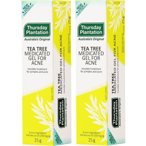 Thursday plantation Tea Tree Gel for Face Acne Dry Skin Blackhead Acne Remover Kill Bacteria Anti Infection Acne Scar Treatment