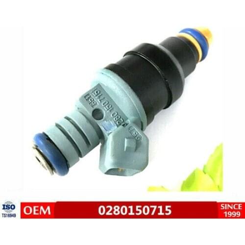 Set 6 Fuel Injector Nozzle for BMW 3 E30 E36 8 E31 7 E32 5 E34 7 E38 0280150715