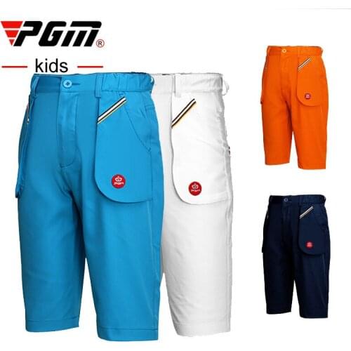 105~155cm Child Boys Short Pant Outdoor Casual Sportswear Kids Golf/Tennis Short Trousers Clothes Thin Dry Fit Breathable Bottom