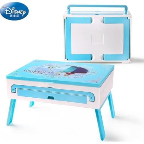 Disney girls Beauty frozen Cosmetics Toys table set Performance Makeup Box Princess Girl Toy Set Toy for children gift