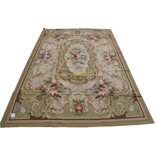 Hand-woven Abramson Style Needle Point Carpet 100% Wool Hand-knotted Bedroom Carpet Carpets Hand Knitted Carpets