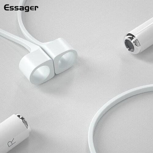 Essager Magnetic Earphone Strap For Apple Airpods Airpod Anti Lost Strap Loop String Rope for Air Pods Pod Silicone Accessories