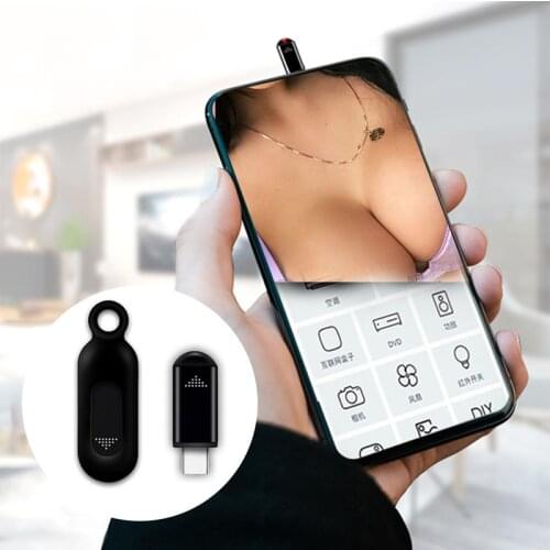 Type C Mini Smart IR Appliances Wireless Infrared Remote Control Adapter Mobile Phone Remote Control For Android For TV TV BOX