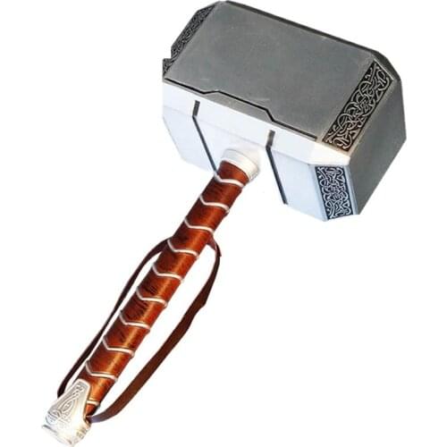 Thors Hammer 1:1 props American superhero hammer props Halloween PU childrens toys