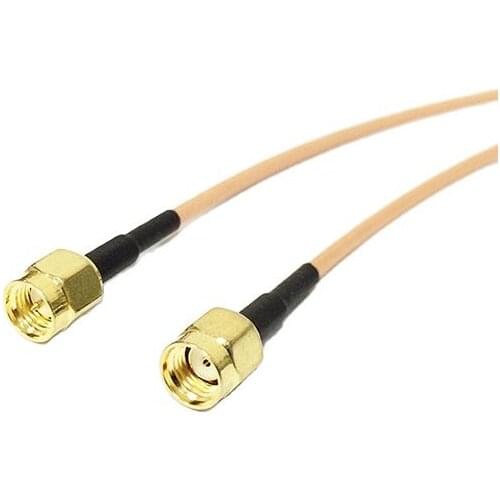 New Modem Extension Cable SMA Male plug To RP-SMA Male plug Connector RG316 Cable 15CM 6" Adapter for WIFI antenna