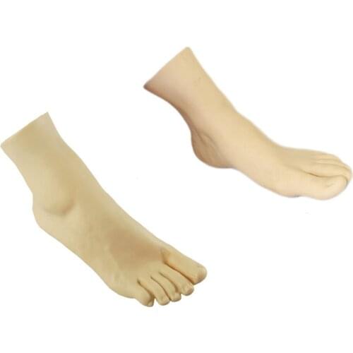 One Pair Female Right Left Vivid Foot Mannequin Jewerly Display Model Art Sketch