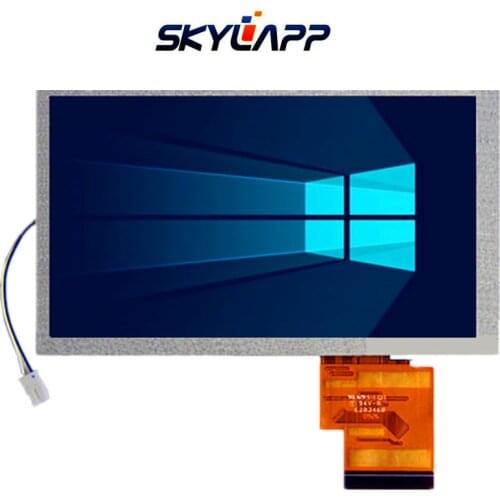 Original 6.2''Inch 60 Pins LCD Screen Digital for HannStar CLAA062LA01CW TFT 800*480 GPS Display Repair Parts Free Shipping