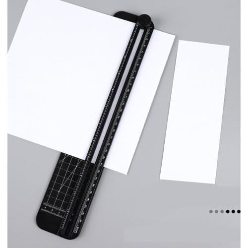 A4 Portable Paper Cutter Automatic Art Paper Cutter Sliding Suit Paper Cutter Creative Small Fan Photo Cutter Home Stationery