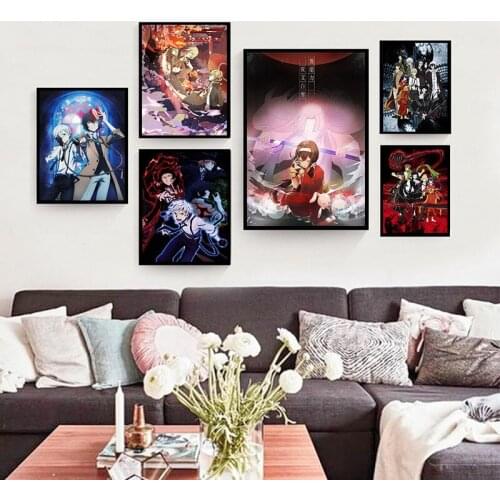 Bungo Stray Dog Nordic Posters And Prints Wall Art Canvas Painting Wall Pictures For Living Room Decor