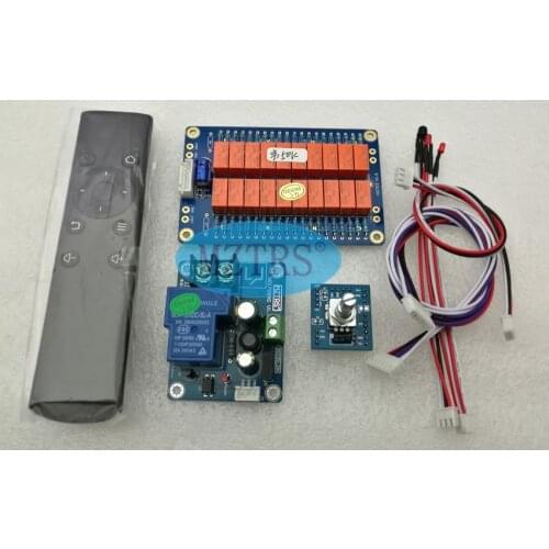 Mztrs remote control relay volume control board power amplifier front potentiometer