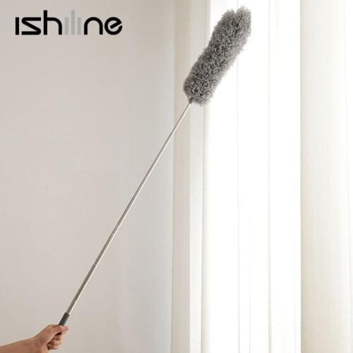 Adjustable Telescopic Bending Duster Brush Car Interior Vent Detailing Dust Removal Household Dusting Cleaning Brush