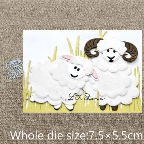 New Design Craft Metal die cuts Cutting Die lovely sheep decoration scrapbooking Album Paper Card Craft Embossing die cuts