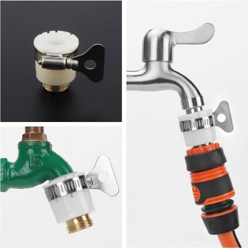 Hi-Quality 1/2" Thread Brass Universal Connector Universal Coupling Gardening Faucet Connectors Garden Irrigation Hydrant Joints