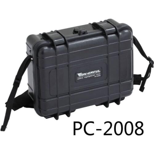 0.48kg 227*182*84mm Abs Plastic Sealed Waterproof Safety Equipment Case Portable Tool Box Dry Box Outdoor Equipment