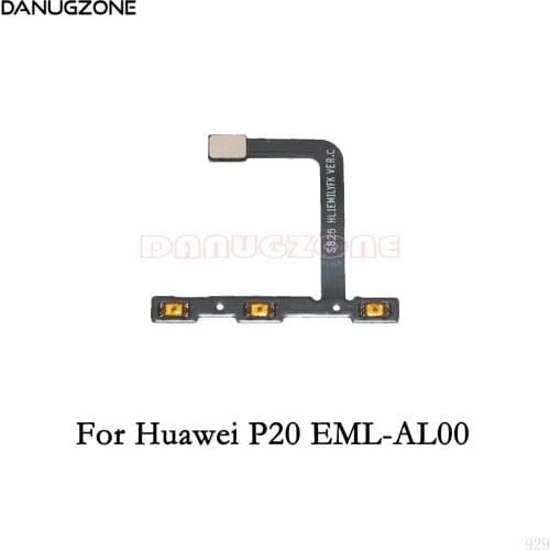 10PCS/Lot For Huawei P20 PRO / P20 Lite Power Button Switch & Volume Up / Down On / Off Button Flex Cable