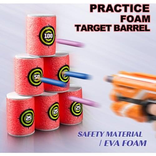 18PCS Bullet Target Shooting Dart Targets Set for Nerf N-Strike Elite/Mega/Rival Series Target Dart Foam Toy