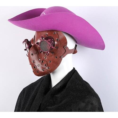 2021 New Design High Quality Fashionable Cosplay Halloween Mask Cocktail Party Game Party Mask Show Dress Up Punk Mask