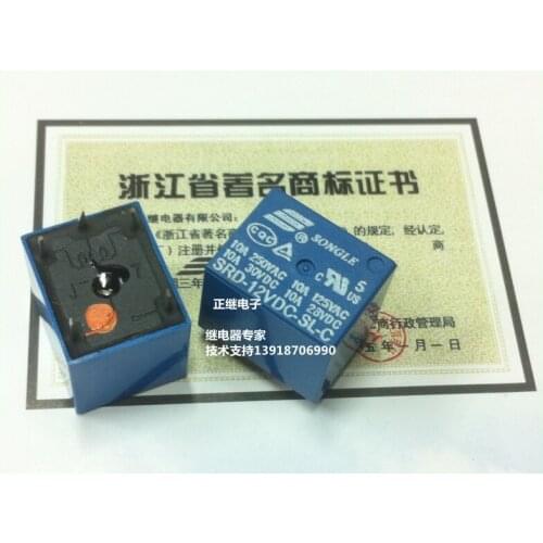 5pcs/lot New and original Relays SRD-03 05 06 09 12 18 2448VDC-SL-C